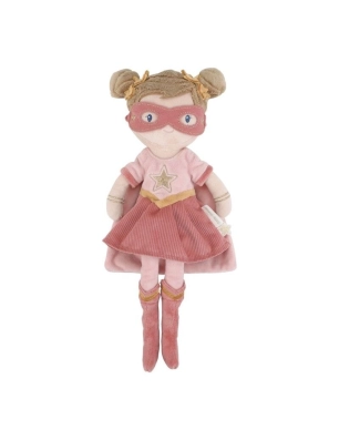 Muñeca Rosa Superheroina de Little Dutch