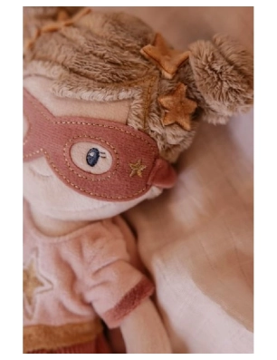 Muñeca Rosa Superheroina de Little Dutch
