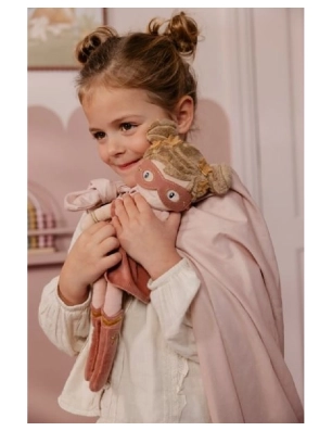Muñeca Rosa Superheroina de Little Dutch
