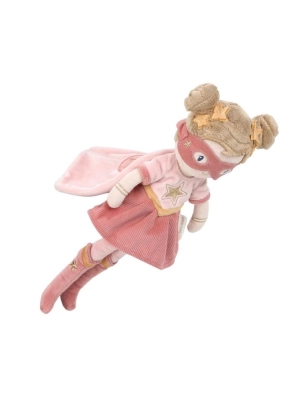 Muñeca Rosa Superheroina de Little Dutch