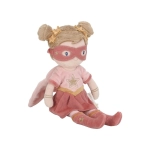 Muñeca Rosa Superheroina de Little Dutch