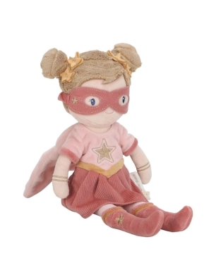 Muñeca Rosa Superheroina de Little Dutch