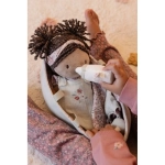 Bebé Evi con capazo Flowers & Butterflies de Little Dutch