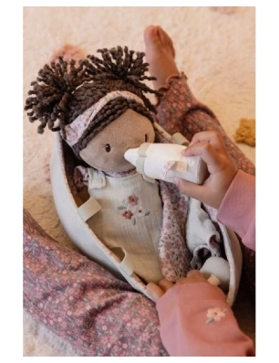 Bebé Evi con capazo Flowers & Butterflies de Little Dutch