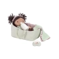 Bebé Evi con capazo Flowers & Butterflies de Little Dutch
