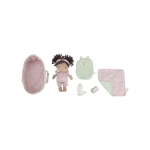 Bebé Evi con capazo Flowers & Butterflies de Little Dutch