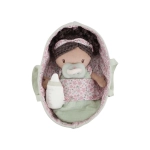 Bebé Evi con capazo Flowers & Butterflies de Little Dutch