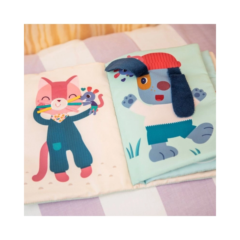 Libro texturas Nina de Lilliputiens
