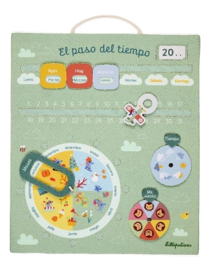 Calendario paso del tiempo de Lilliputiens