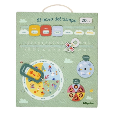 Calendario paso del tiempo de Lilliputiens