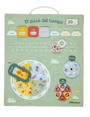 Calendario paso del tiempo de Lilliputiens