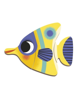 Libro magnético peces tropicales de Janod