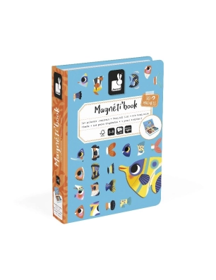 Libro magnético peces tropicales de Janod