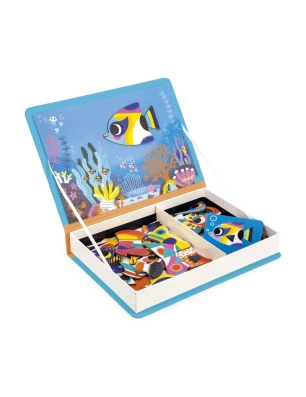 Libro magnético peces tropicales de Janod