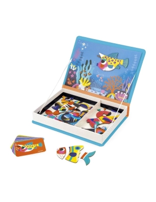 Libro magnético peces tropicales de Janod