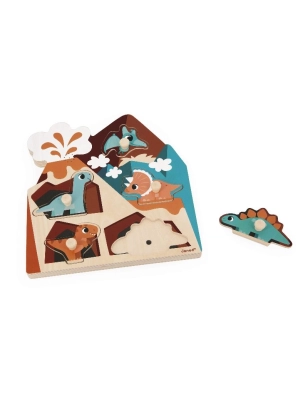 Puzzle dino sonoro de Janod