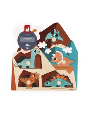 Puzzle dino sonoro de Janod