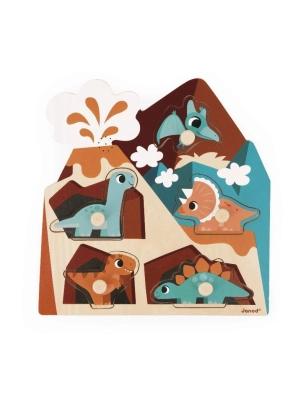 Puzzle dino sonoro de Janod