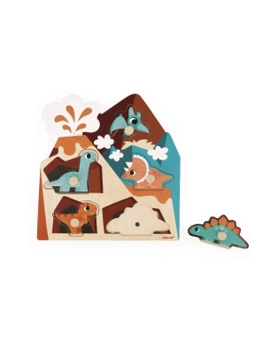 Puzzle dino sonoro de Janod