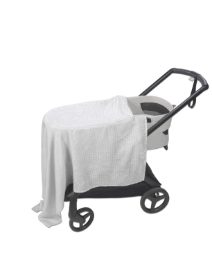 Sábana ajustable con muselina Little Bloom de Pasito a Pasito