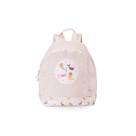 Mochila Antiarena Mermaid Cats de Monnëka