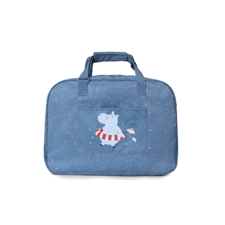 Bolsa de playa con rejilla Hippos de Monnëka