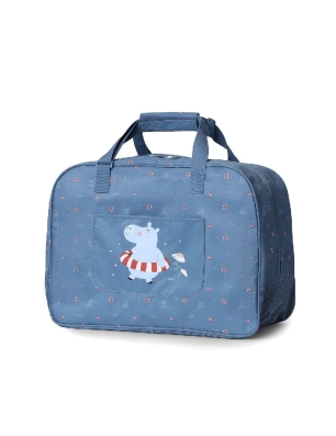Bolsa de playa con rejilla Hippos de Monnëka