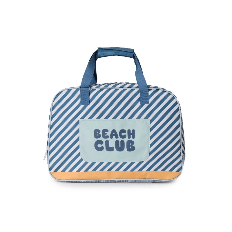 Bolsa de playa con rejilla Stripes de Monnëka