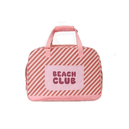Bolsa de playa con rejilla Stripes de Monnëka