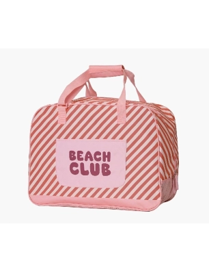 Bolsa de playa con rejilla Stripes de Monnëka