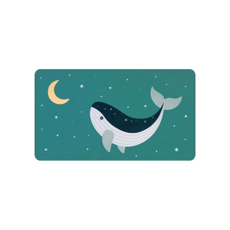 Toalla playa microfibra Whale de Monnëka