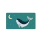 Toalla playa microfibra Whale de Monnëka