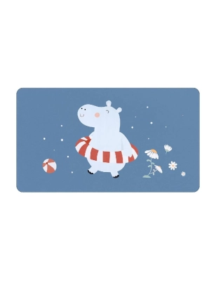 Toalla de playa microfibra Hippos de Monnëka