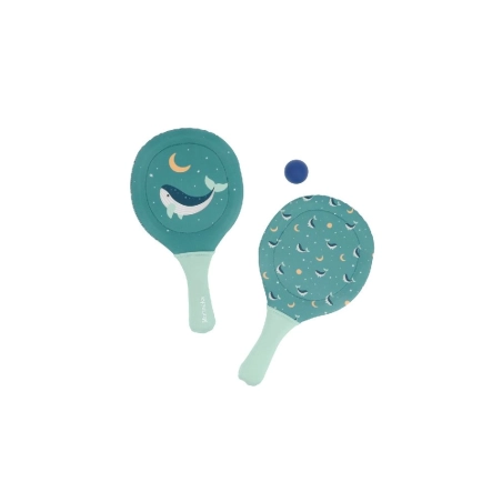 Palas neopreno con pelota Whale de Monnëka