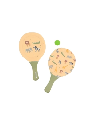 Palas neopreno con pelota Wild Animals de Monnëka