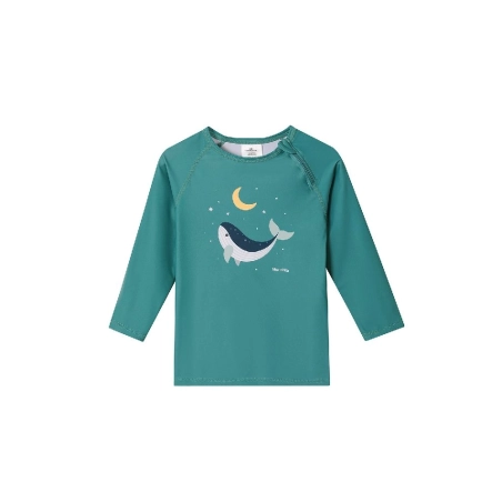 Camiseta solar manga larga Whale de Monnëka