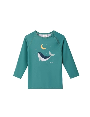 Camiseta solar manga larga Whale de Monnëka