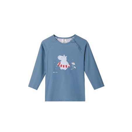 Camiseta solar manga larga Hippos de Monnëka