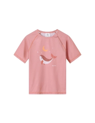 Camiseta solar manga corta Whale de Monnëka