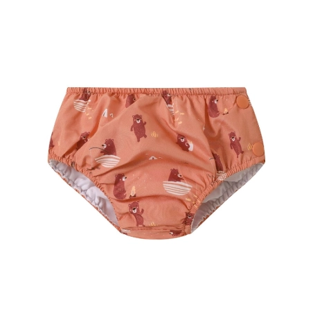 Bañador pañal con volante Camping de Monnëka