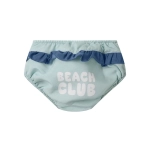 Bañador pañal con volante Stripes de Monnëka
