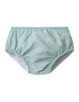 Bañador pañal con volante Stripes de Monnëka