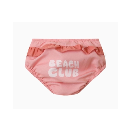 Bañador pañal con volante Stripes de Monnëka