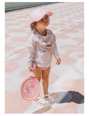 Camiseta solar manga larga Mermaid Cats de Monnëka