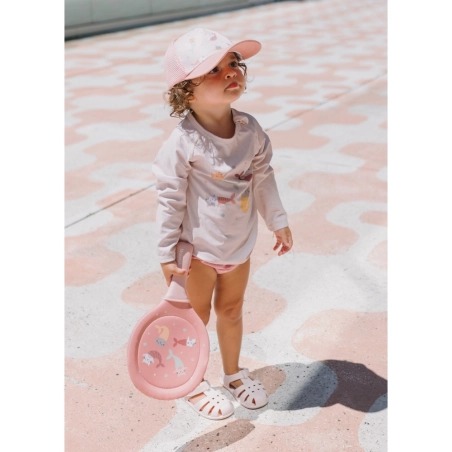 Camiseta solar manga larga Mermaid Cats de Monnëka