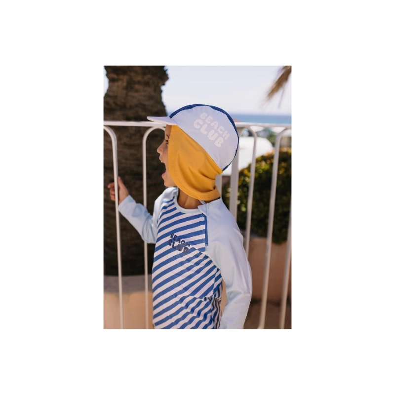 Camiseta solar manga larga Stripes de Monnëka
