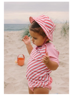 Camiseta solar manga corta Stripes de Monnëka