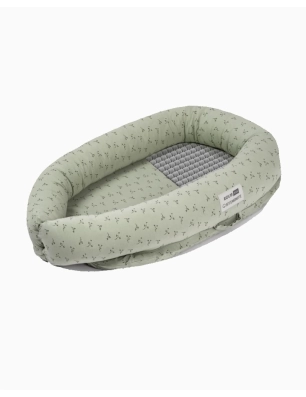 Cuna nido colchón antiplagiocefalia de Ecuskids Olive