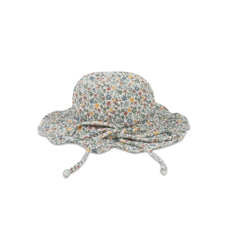 Gorro protección solar Summer Flowers de Walking Mum