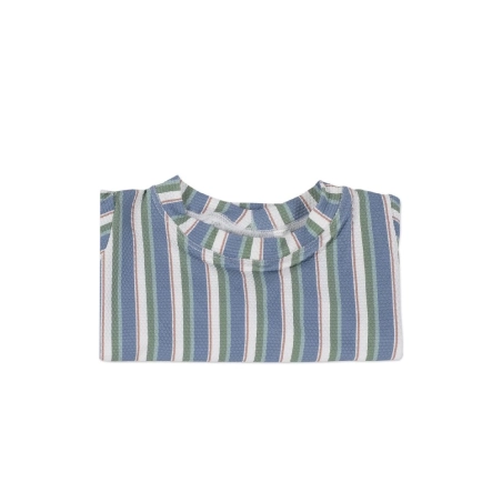 Camiseta protección solar Summer Strips de Walking Mum